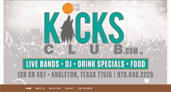Desktop Screenshot of kicksclub.com